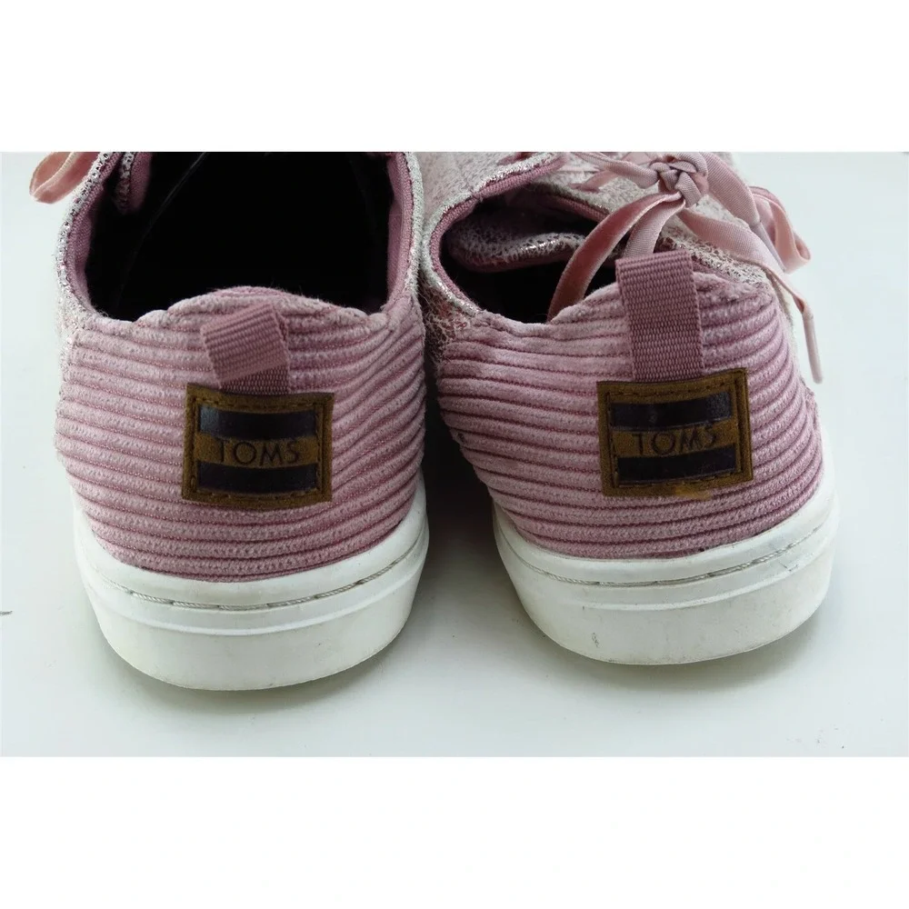 Toms Youth‎ Girls Shoes Size 4 M Pink Fashion Sneakers Synthetic